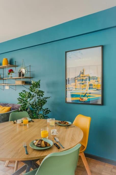 מרסיי Divine Idylle Central Vieux-Port Terrasse Clim מראה חיצוני תמונה